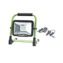 Load image into Gallery viewer, PowerSmith PWLR1120F Rechargeable Work Light, 20 W, Lithium-Ion Battery, 1-Lamp, LED Lamp, 1800, 800, 300 Lumens
