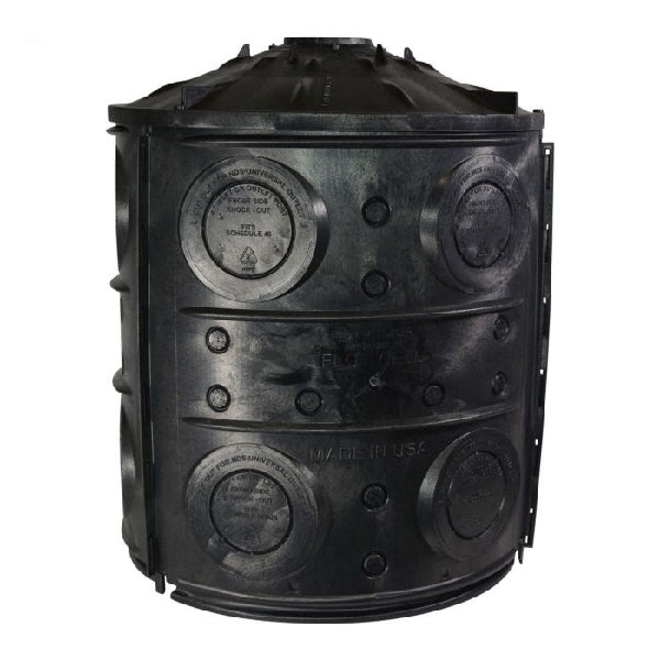 NDS FWAS24 Storm Water Leaching System, 24 in Dia, Plastic, Black