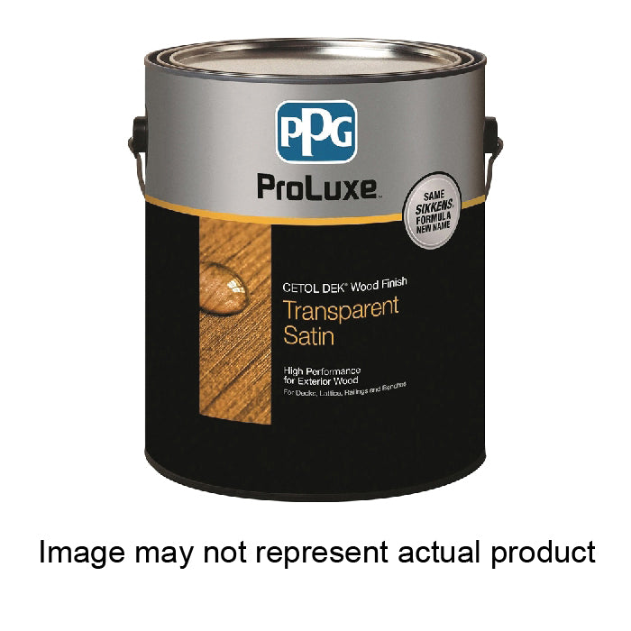 PPG Proluxe Cetol SIK44045/01 Wood Finish, Transparent, Mahogany, Liquid, 1 gal, Can
