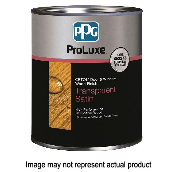 PPG Proluxe Cetol SIK48003/04 Wood Finish, Satin, Liquid, 1 qt, Can