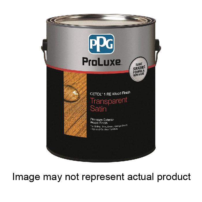 PPG Proluxe Cetol RE SIK41078/01 Wood Finish, Transparent, Natural, Liquid, 1 gal, Can