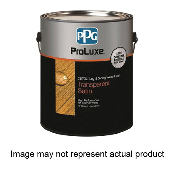PPG Proluxe Cetol SIK42005/01 Log and Siding Wood Finish, Satin, Natural Oak, Liquid, 1 gal, Can