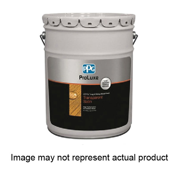 PPG Proluxe Cetol SIK42085/05 Log and Siding Wood Finish, Satin, Teak, Liquid, 5 gal, Pail