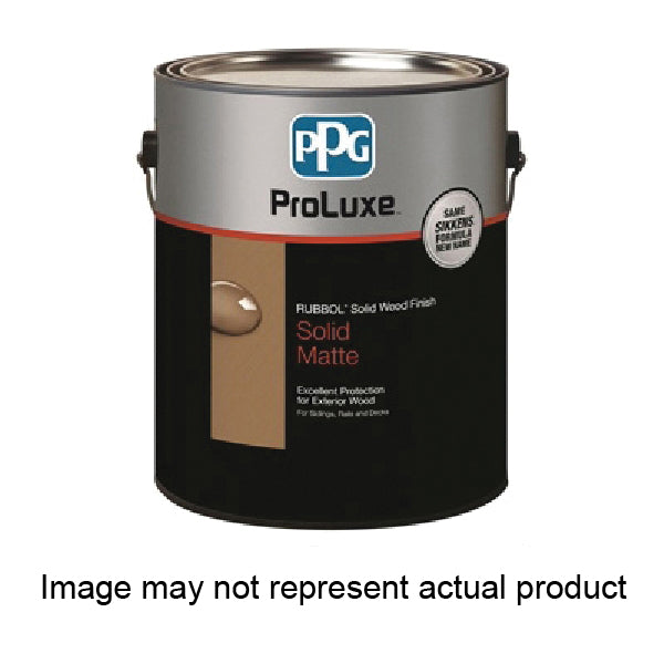 PPG Proluxe Rubbol SIK710-110/01 Solid Wood Finish, Low-Luster, Light Base, Liquid, 1 gal, Can