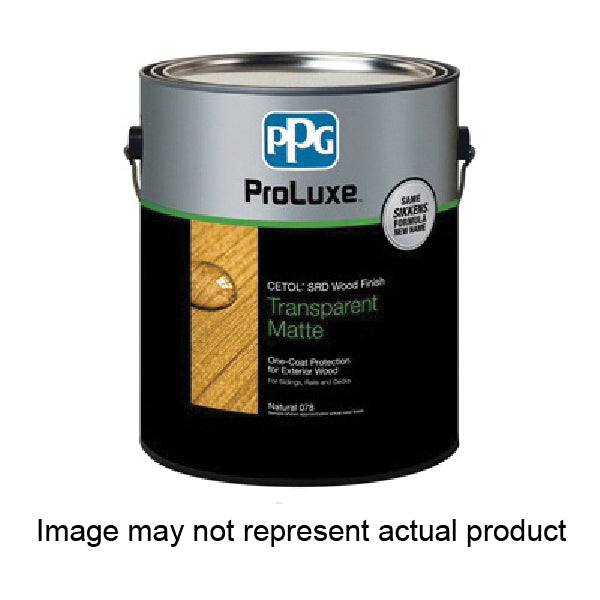 PPG Proluxe Cetol SRD SIK240-009/01 Wood Finish, Transparent, Dark Oak, Liquid, 1 gal, Can