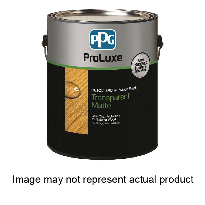 PPG Proluxe Cetol SRD RE SIK250-009/01 Wood Finish, Matte, Dark Oak, Liquid, 1 gal, Can