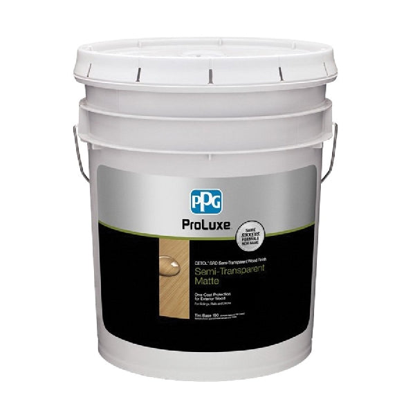 PPG Proluxe Cetol SRD SIK500-190/05 Wood Finish, Semi-Transparent, Liquid, 5 gal, Pail