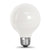 Feit Electric BPG2560W/950CA/FIL LED Bulb, Globe, G25 Lamp, 60 W Equivalent, E26 Lamp Base, Dimmable, Daylight Light