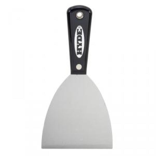 HYDE Black &amp; Silver 02600 Chisel Scraper, Nylon Handle