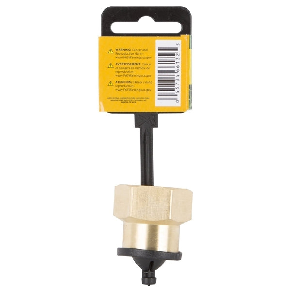 Landscapers Select GHADTRS-5 Hose Connector, 1/2 x 3/4 in, FNPT x FNH, Brass, Brass