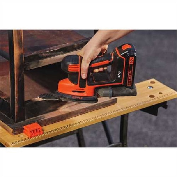 Black+Decker BD4KITCDCMSL Combination Kit, Battery Included, 20 V, 4-Tool, Lithium-Ion Battery
