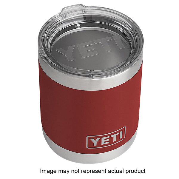 YETI Rambler 21071500049 10 OZ Lowball with Standard Lid, Vacuum Insulated, Stainless Steel, Sand