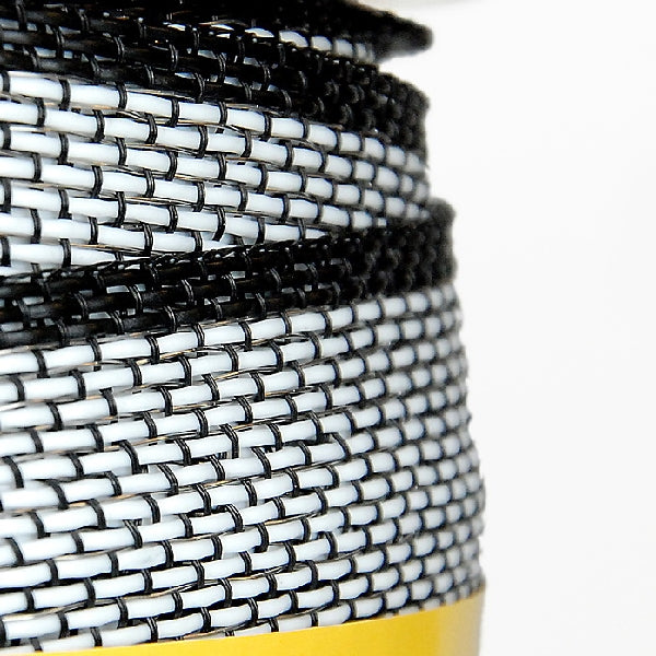 Zareba Sure Shock HDT500W2-Z Polytape, 500 ft L, 2 in W, 14-Strand, Aluminum Conductor, Fiberglass