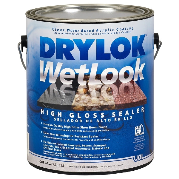 UGL DRYLOK 28913 Wet Look Sealer, Liquid, 1 gal