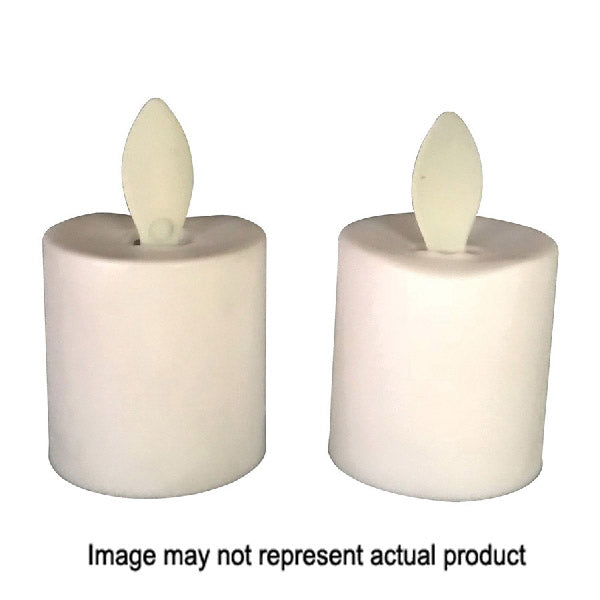 Hometown Holidays 25317 Votive Candle, White Candle