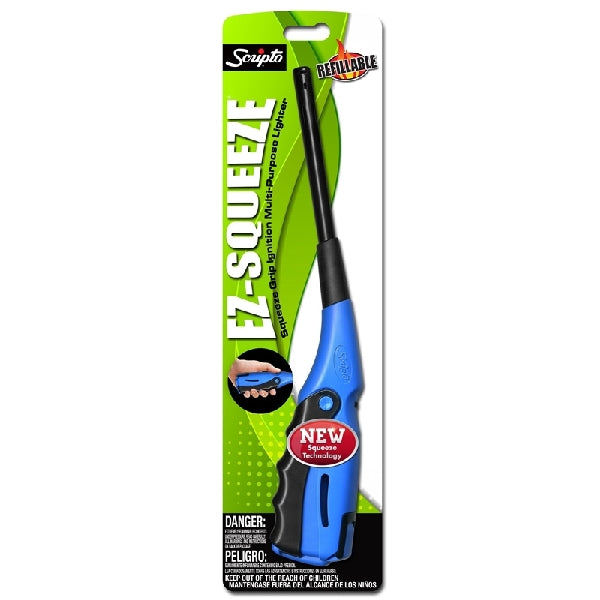 Scripto EZ-SQUEEZE BGM27-1/12CD Multi-Purpose Lighter, Refillable: Yes