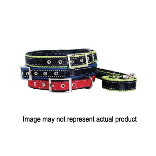 RUFFIN&#39;IT ReflecTech 32758 Reflective Padded Collar, 10 to 16 in L Collar, 5/8 in W Collar, Nylon, Assorted