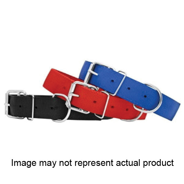 RUFFIN&#39;IT 14134 Big Dog Collar, 28 in L Collar, 1-1/2 in W Collar, Nylon, Assorted