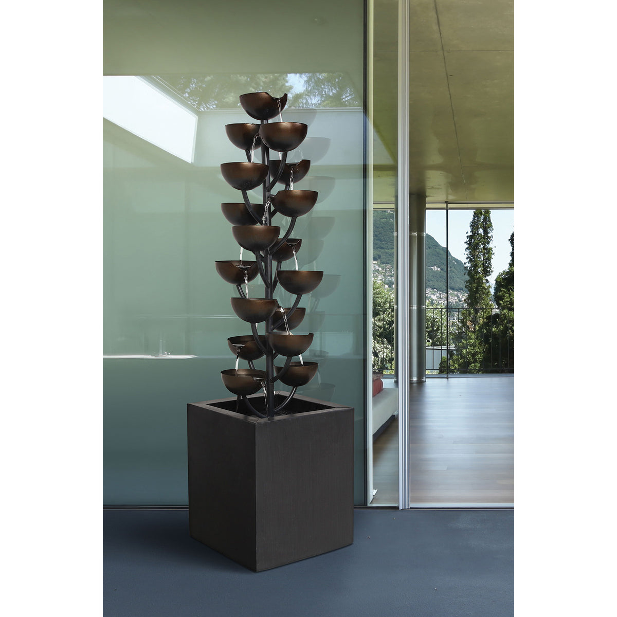 Seasonal Trends Y94211 Castello Water Fountain, 120 V, 17.5 L Reservoir, 400 Lph