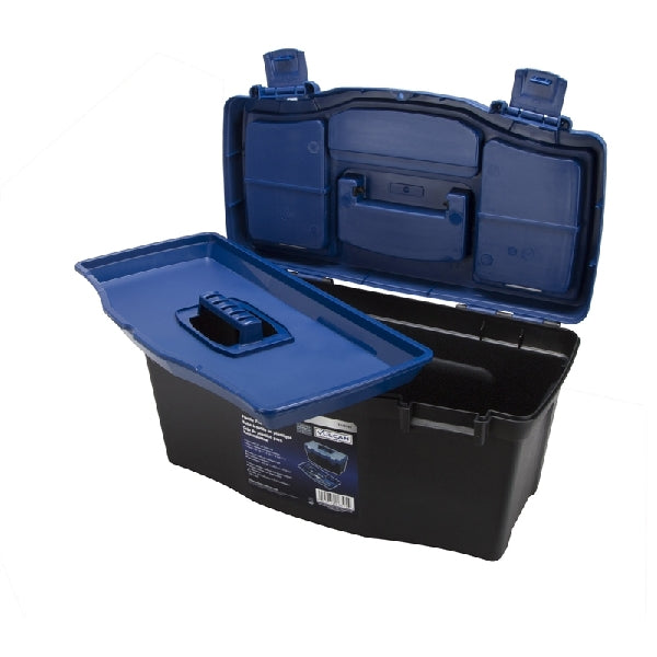 Vulcan 320100 Tool Box, Plastic, 19-1/2 in L x 10-1/2 in W x 9-1/2 in H Outside