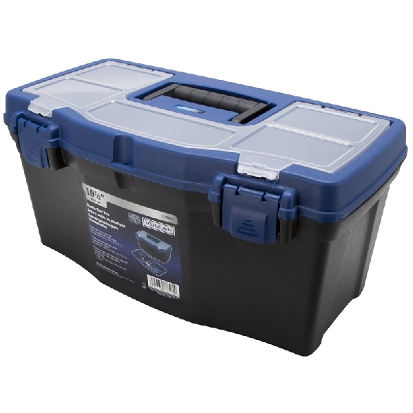 Vulcan 320100 Tool Box, Plastic, 19-1/2 in L x 10-1/2 in W x 9-1/2 in H Outside