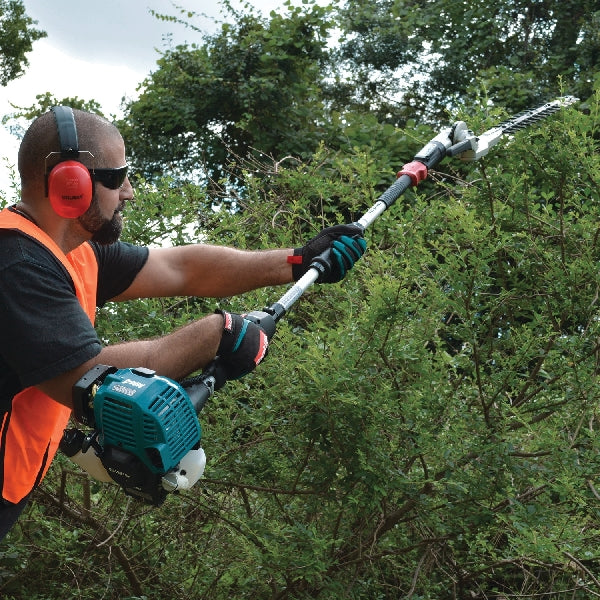 Makita MM4 EN4951SH Hedge Trimmer, Unleaded Gas, 25.4 cc Engine Displacement, 4-Stroke Engine, 20 in Blade