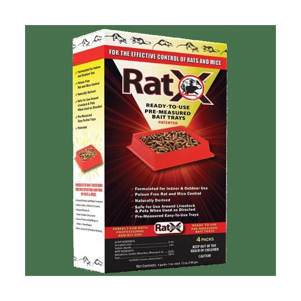 RatX 620104 Ready Bait Tray, Pellet, 9.6 oz Pack