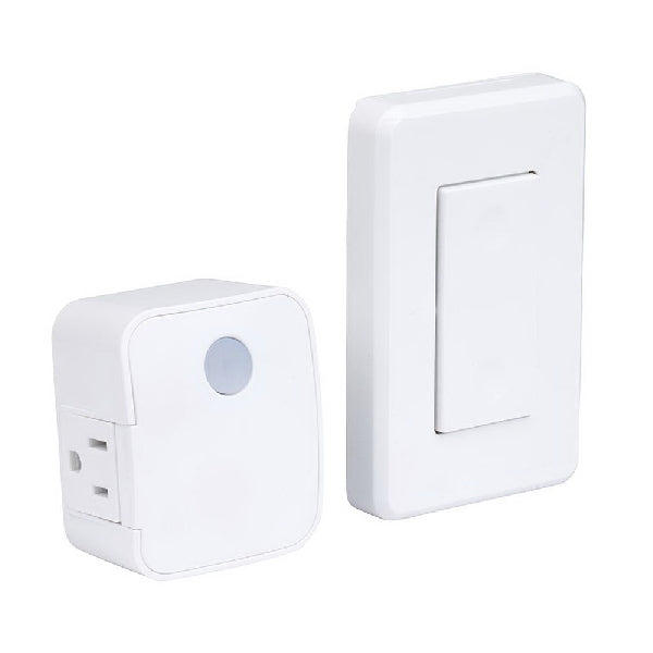 AmerTac RFK1600LC Wall Switch, 15 A, 1875 W, White