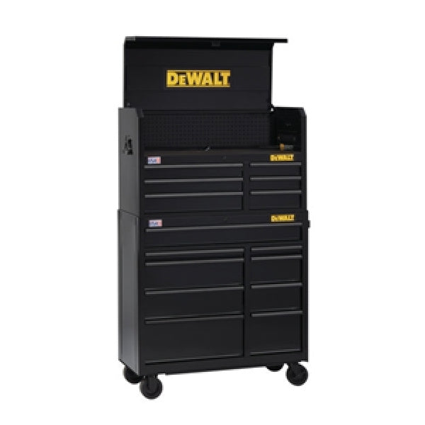 DeWALT DWST24062 Tool Chest, 12,348 cu-in, 40-1/2 in OAW, 24-1/2 in OAH, 18 in OAD, Steel, Black, 6-Drawer