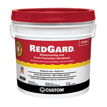 Load image into Gallery viewer, CUSTOM REDGARD LQWAF3 Waterproofing and Crack Prevention, Liquid, Red, 3.5 gal, Pail
