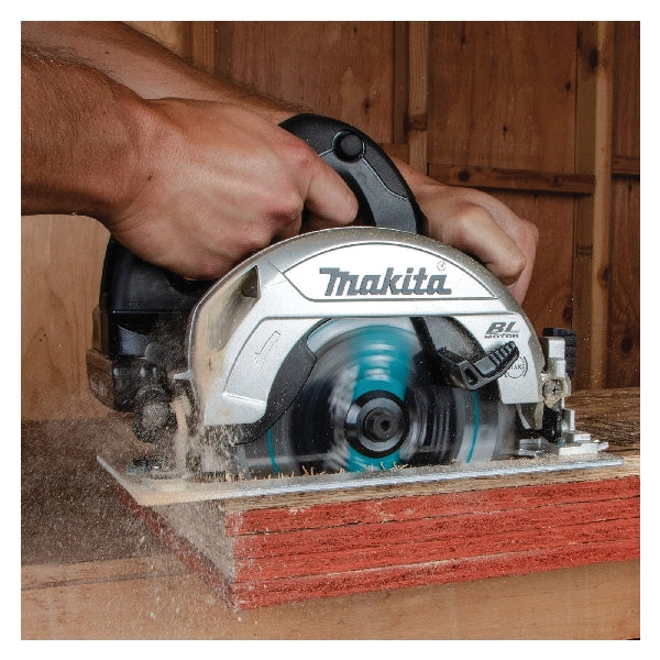 Makita XSH04RB Circular Saw Kit, Battery Included, 18 V, 2 Ah, 6-1/2 in Dia Blade, 0 to 50 deg Bevel
