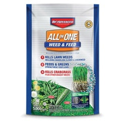 BioAdvanced 704416S All-in-One Weed and Feed, 12 lb Bag, Granular