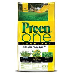 Preen 21-64157 Lawncare, 18 lb, Granular, 24-0-6 N-P-K Ratio