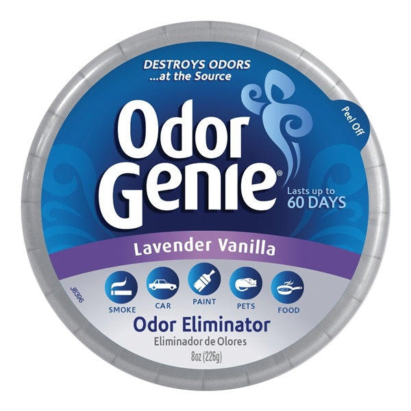 Odor Genie FG69LV Odor Eliminator, 8 oz, Solid, Lavender Vanilla