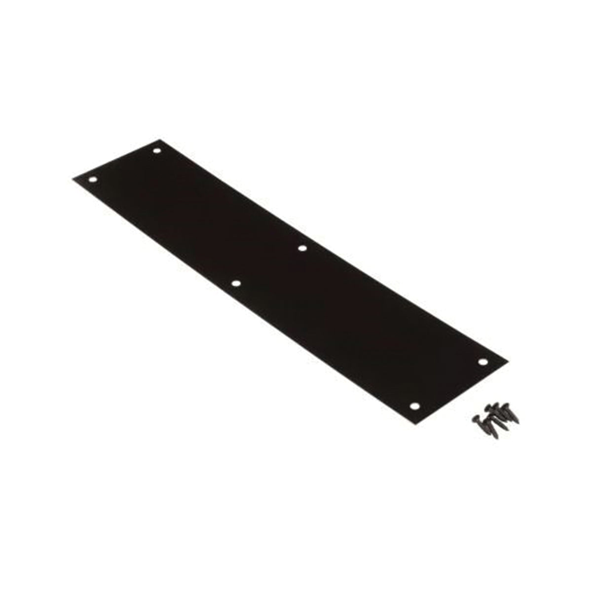 National Hardware N270-502 Push Plate, Aluminum, Oil-Rubbed Bronze, 15 in L, 3-1/2 in W