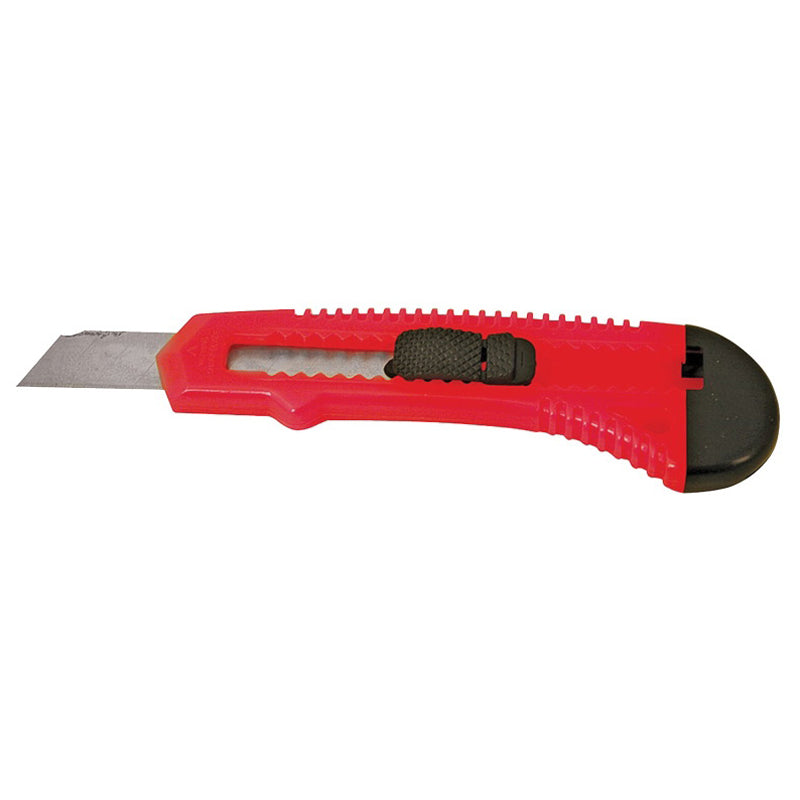 Vulcan JL-54306-D Utility Knife, 4-1/2 in L Blade, Steel Blade, Plastic Handle, High-Impact Plastic Handle, 6-7/8 in OAL