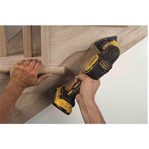 DeWALT DCS355B Oscillating Multi-Tool, 20 V Battery, 2 Ah, 0 to 20,000 opm OPM, 1.6 deg Oscillating (BARE TOOL - No Battery Included)