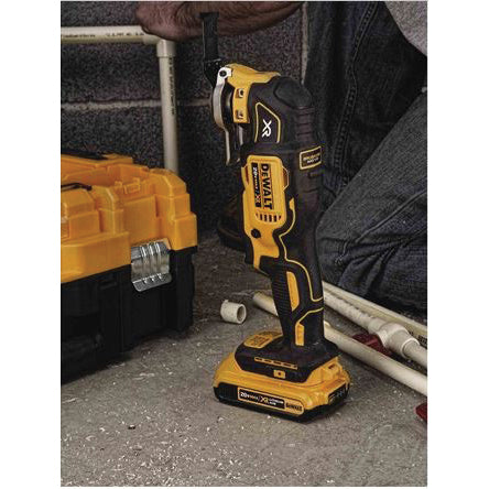 DeWALT DCS355B Oscillating Multi-Tool, 20 V Battery, 2 Ah, 0 to 20,000 opm OPM, 1.6 deg Oscillating (BARE TOOL - No Battery Included)