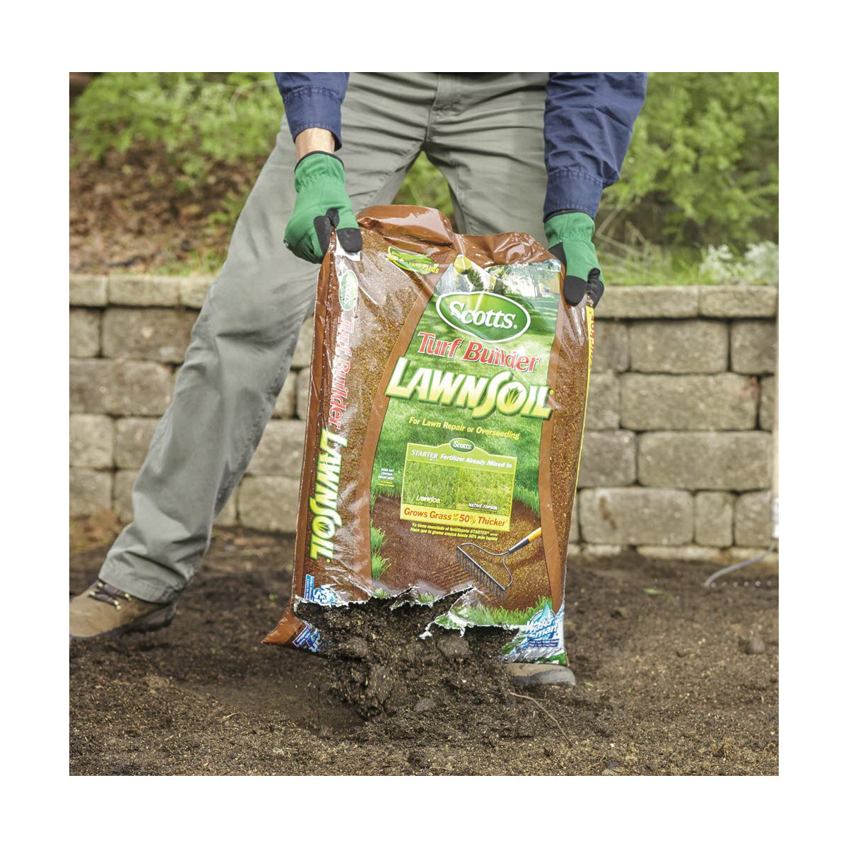 Scotts LawnSoil With Fertilizer 1.5 CU FT (79559750)