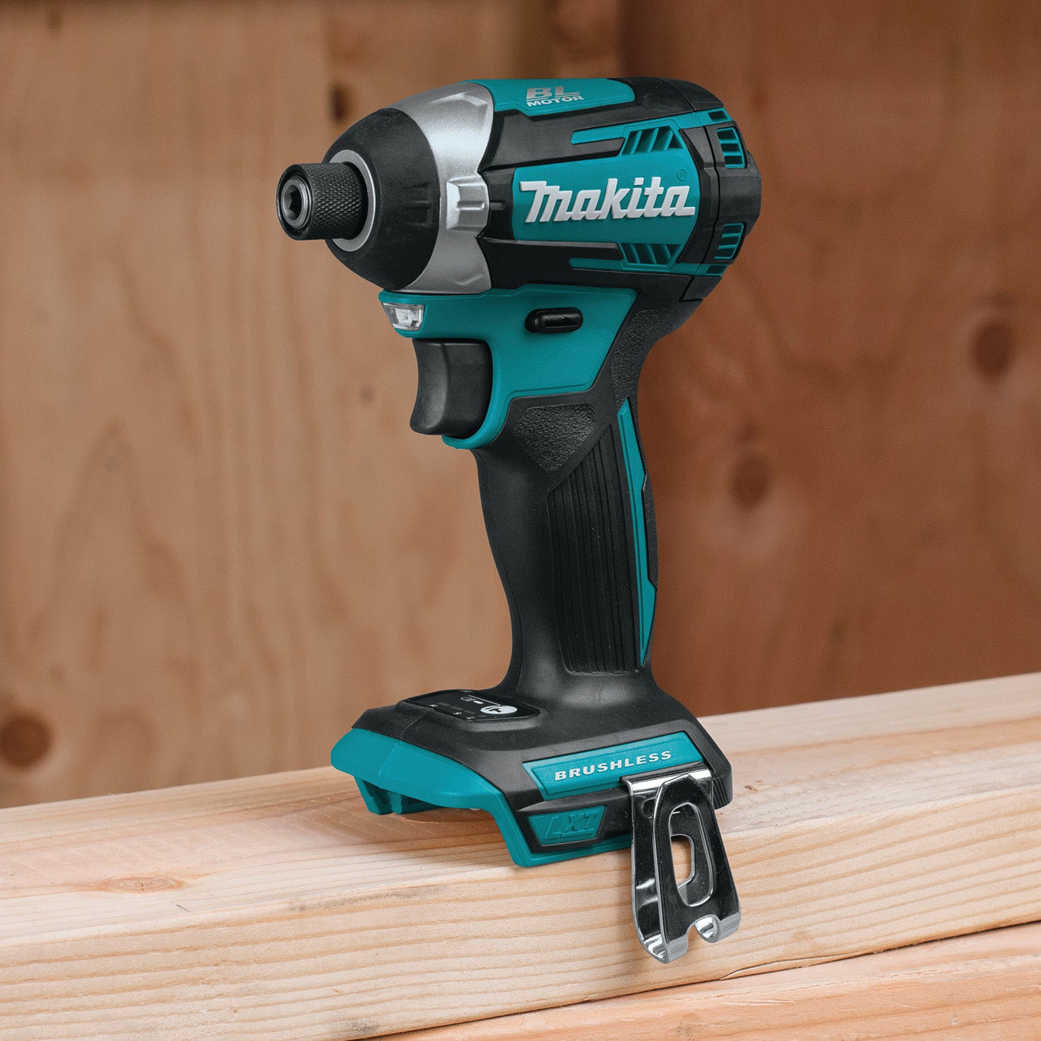 Makita XDT14Z Brushless Impact Driver, Tool Only, 18 V, 1/4 in Drive, Hex Drive, 0 to 3800 ipm