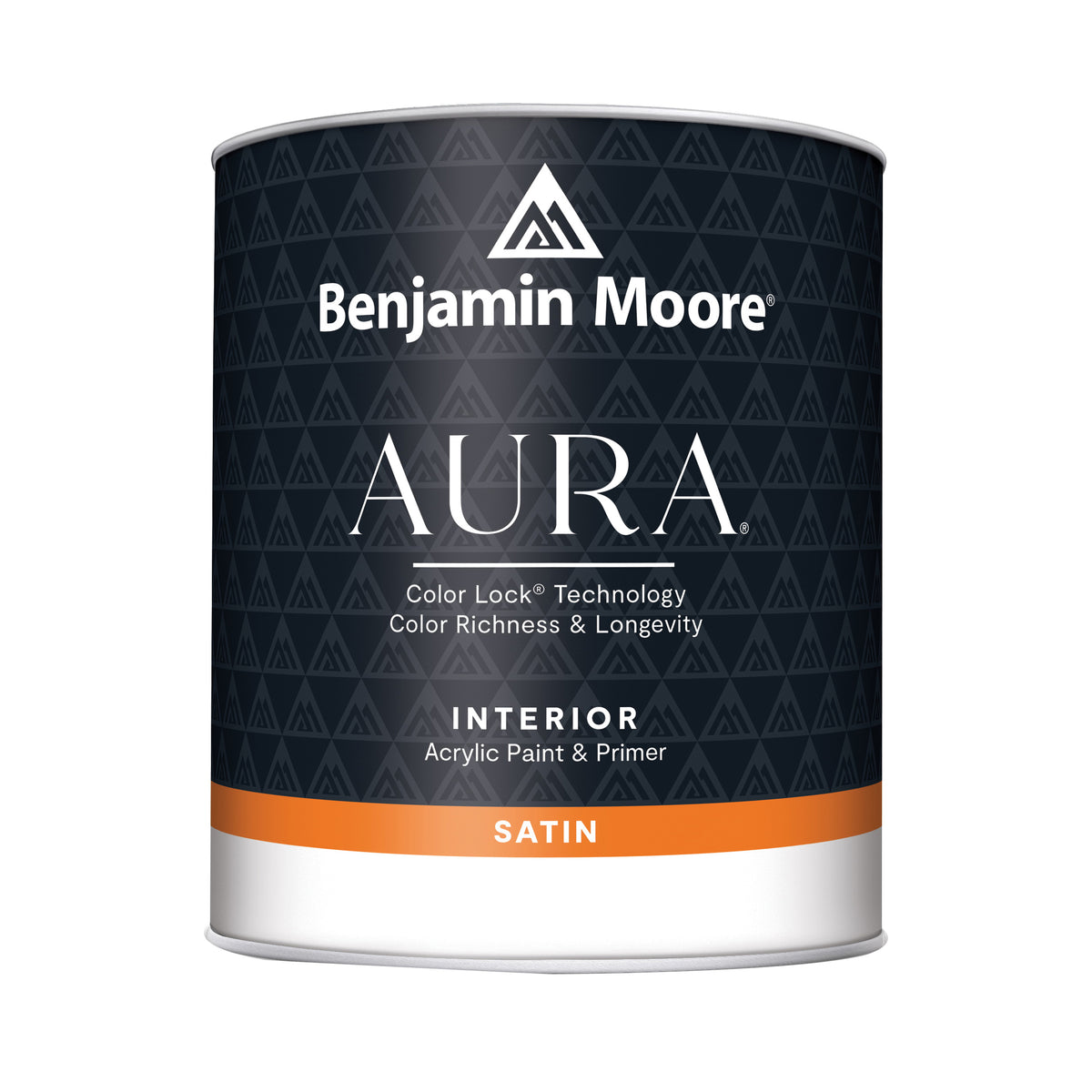 Benjamin Moore Aura 526 Series 526-1X-004 Interior Paint, Satin Sheen, Tint, 1 qt, 350 to 400 sq-ft Coverage Area