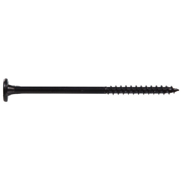 HILLMAN LumberTite Series 48120 Screw, 1/4 in Thread, 8 in L, Low-Profile Wafer Head, Star Drive, Type 17 Point