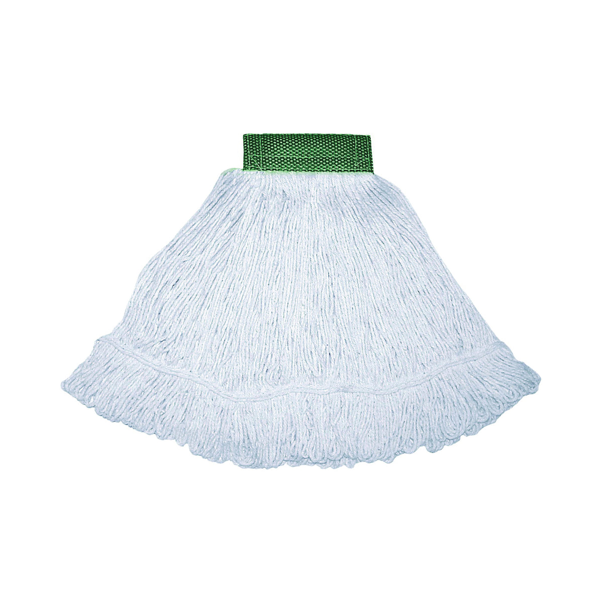 CONTINENTAL COMMERCIAL J.W. Atomic Loop A02503 Wet Mop Head, 5 in Headband, Cotton/Rayon/Synthetic, Natural