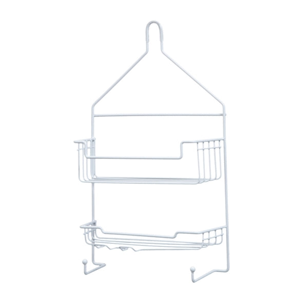 Kenney KN614121 Hanging Shower Caddy, 2-Shelf, Metal