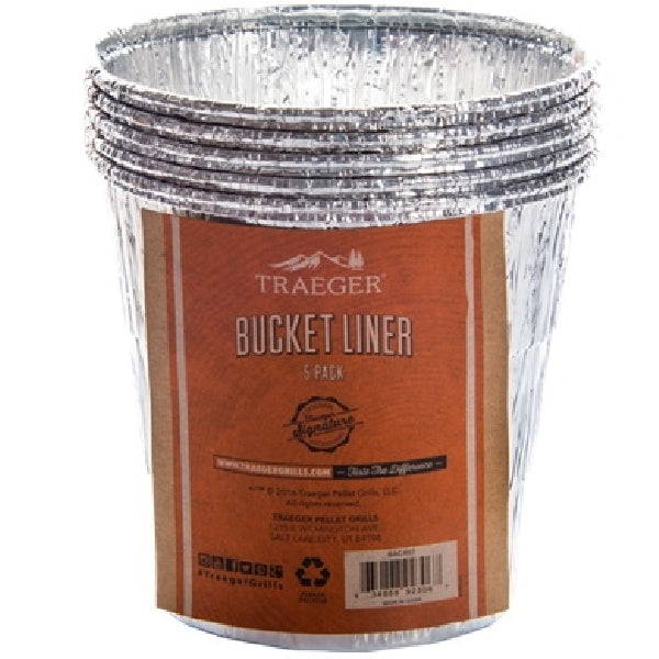 Traeger BAC407 Bucket Liner, Aluminum