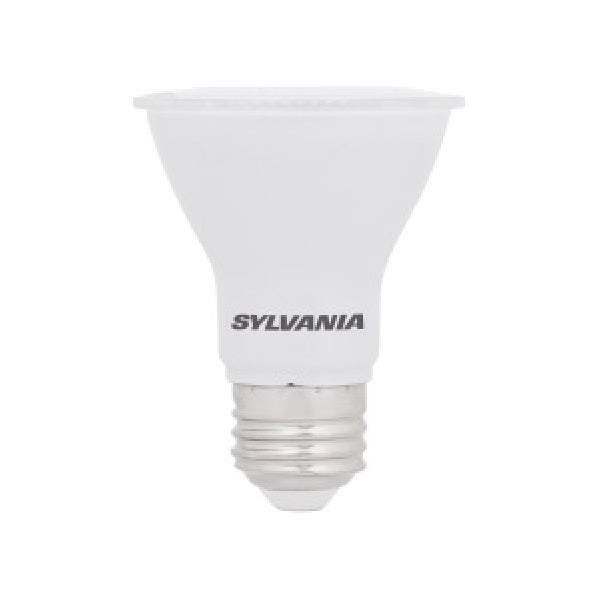 Sylvania 40000 Ultra Pro LED Bulb, Flood, Spotlight, PAR20 Lamp, 50 W Equivalent, E26 Lamp Base, 3000 K Color Temp