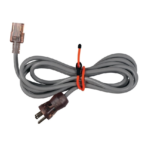 Gear Tie GLS12-33-2R7 Twist-Tie, 0.3 in Dia, 1/2 in W, 12.4 in L, Rubber, Neon Yellow