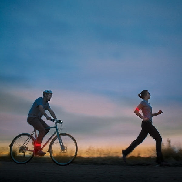 Nite Ize SlapLit Series SLP2-35-R3 LED Slap Wrap, 3 V Battery, Lithium Battery, LED Lamp, 100 hr Run Time, Neon Pink