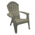 Adams RealComfort 8371-13-3900 CH7 Gray Adirondack Chair