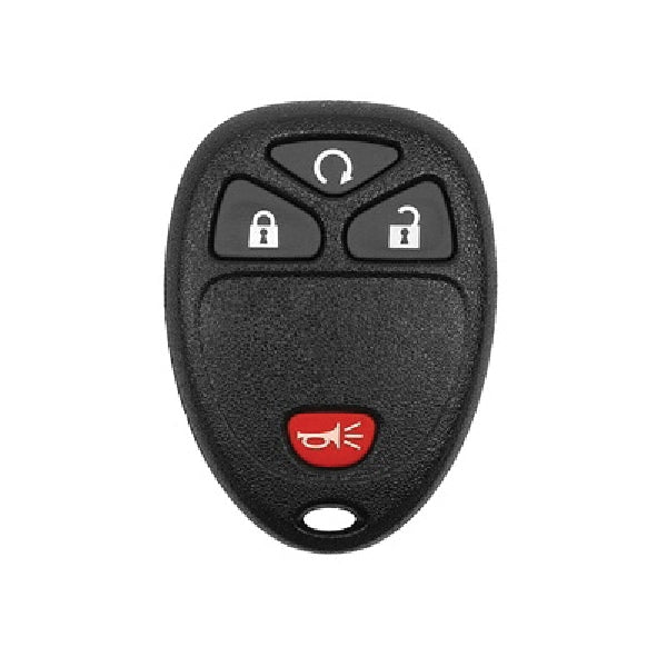 HY-KO 19GM907F Key Fob, 4-Button, Plastic